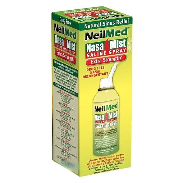 NeilMed NasaMist Hypertonic Spray 125ml