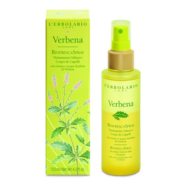 L'Erbolario Verbena Interphase Spray for Body and Hair 125ml