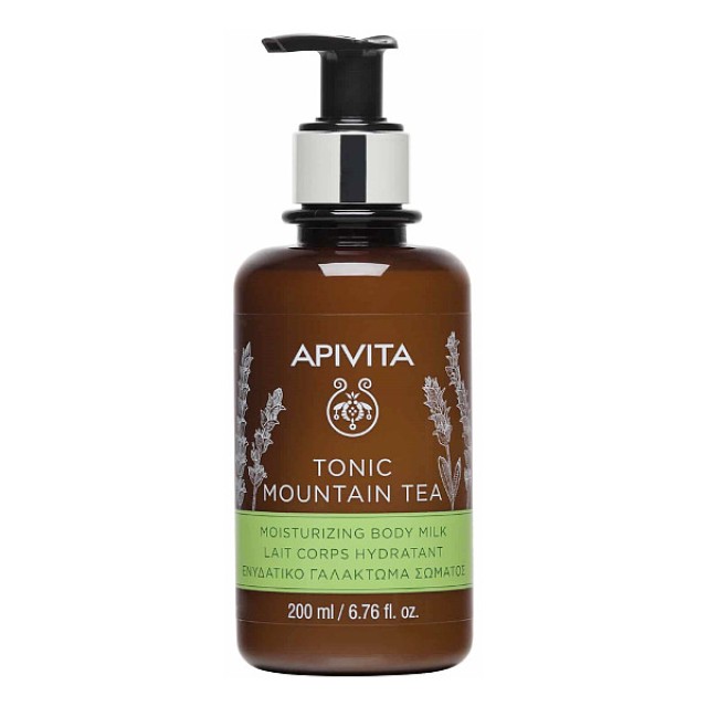 Apivita Tonic Mountain Tea Moisturizing Body Milk 200ml
