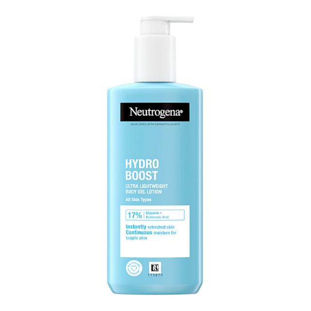 Neutrogena Hydro Boost Ultra Lightweight Body Gel Lotion 250ml