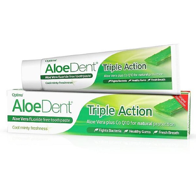 Optima Aloe Dent Triple Action Toothpaste 100ml