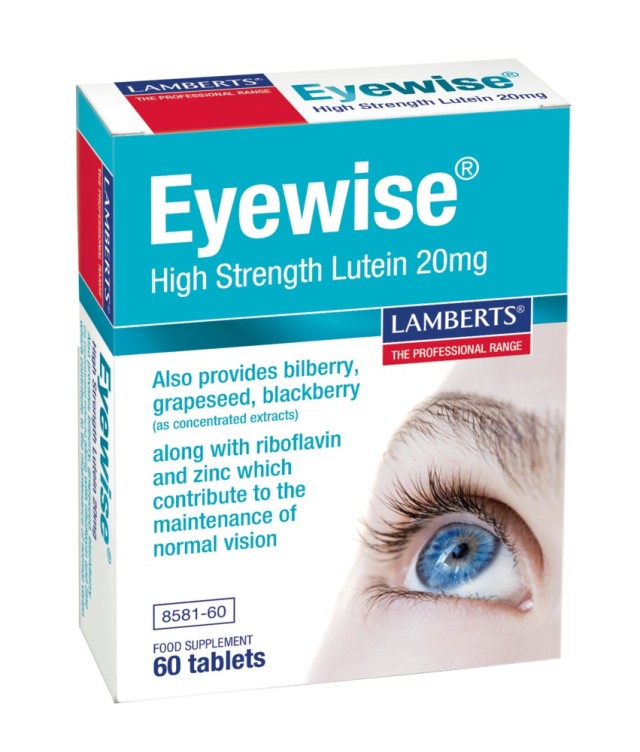Lamberts Eyewise High Strength Lutein, Eye Health, 60tabs