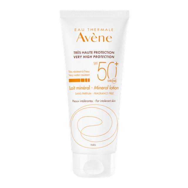 Avene Lait Mineral Αντηλιακό Γαλάκτωμα SPF50 100ml