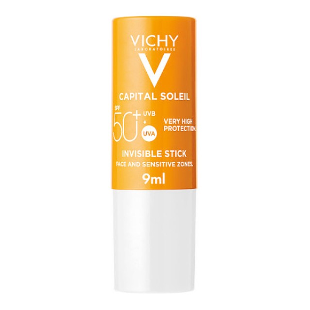 Vichy Capital Soleil Invisible Stick Face and Sensitive Zones SPF50 9g