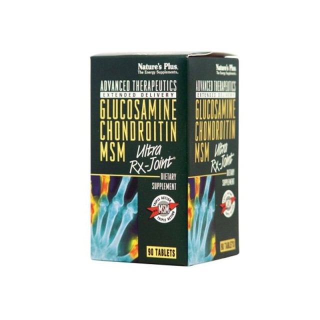 NATURES PLUS GLUCOSAMINE-CHONDROITIN MSM 90TABS