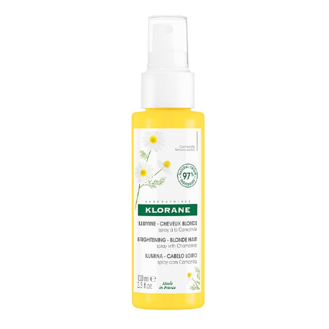 Klorane Camomille Spray για Φυσικές Ξανθιές Ανταύγιες με Χαμομήλι και Ξύδι 100ml