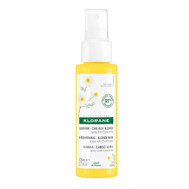 Klorane Camomille Spray για Φυσικές Ξανθιές Ανταύγιες με Χαμομήλι και Ξύδι 100ml