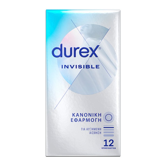 Durex Invisible 12 τεμάχια