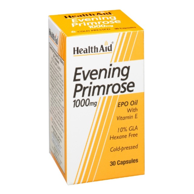Health Aid Evening Primrose Oil 1000mg & Vitamin E 30 κάψουλες