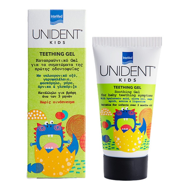 Intermed Unident Kids Teething Gel 30ml