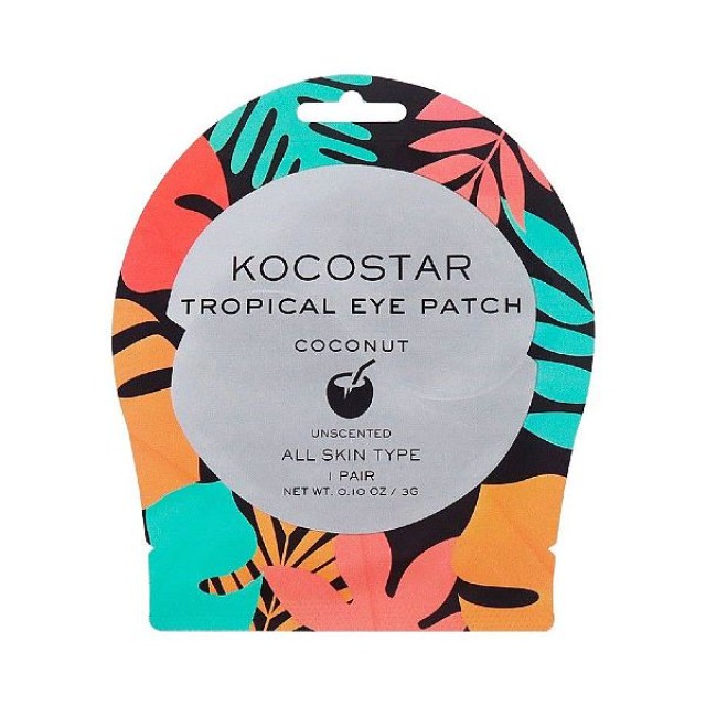 Kocostar Tropical Eye Patch Coconut 1 ζευγάρι