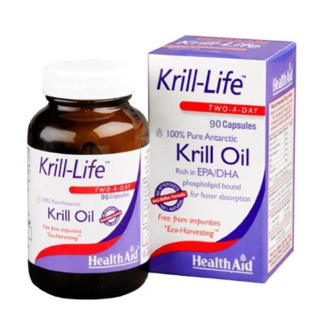 Health Aid Krill-Life 500mg 90 κάψουλες