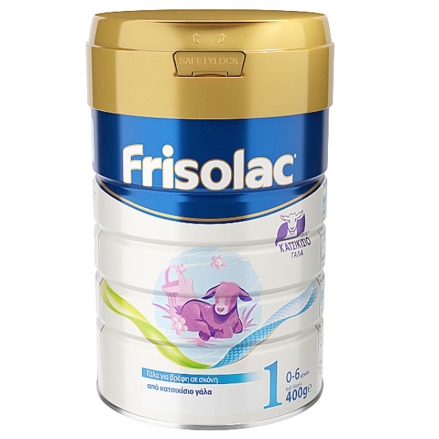 Frisolac 1 Κατσικίσιο Γάλα σε Σκόνη για Βρέφη 0m+ 400g