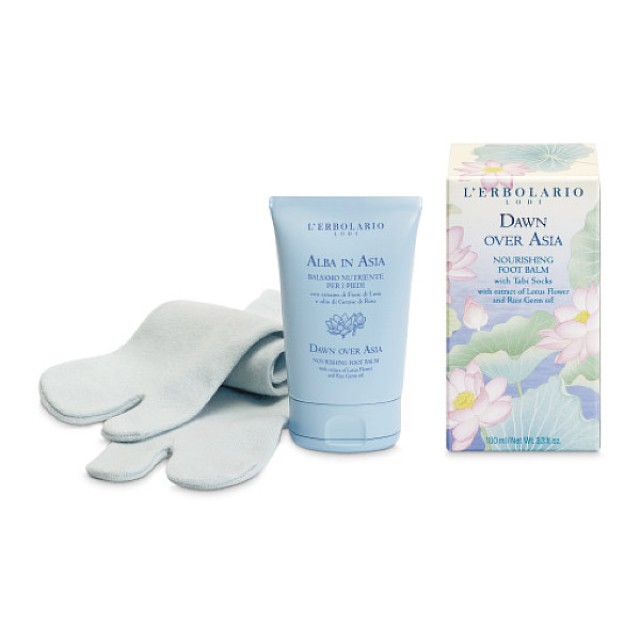 L'Erbolario Alba in Asia Nourishing Foot Cream 100ml