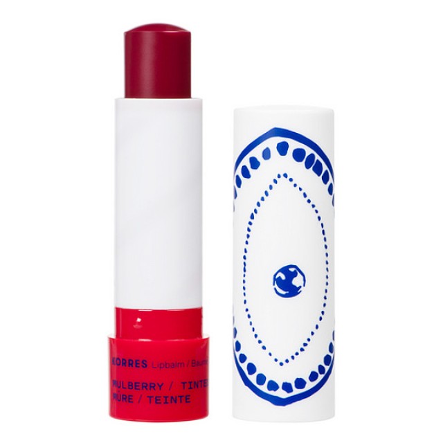 Korres Lipbalm Κοκκινά Μούρα φυσικό Χρώμα 4.5g