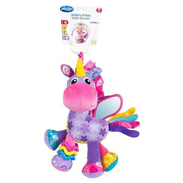 Playgro Activity Friend Stella Unicorn Κρεμαστό Παιχνίδι 0m+ 1 τεμάχιο