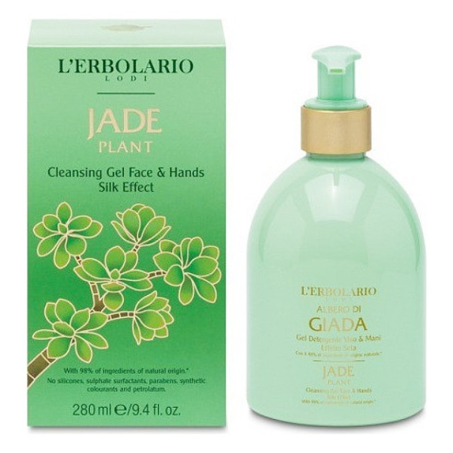 L'Erbolario Albero di Giada Cleansing Gel for Face & Hands 280ml