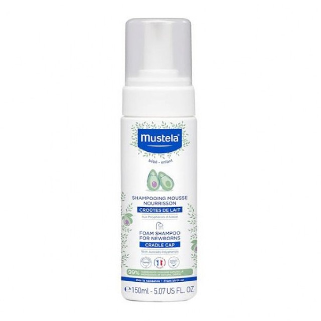 Mustela Foam Shampoo for Newborns 150ml
