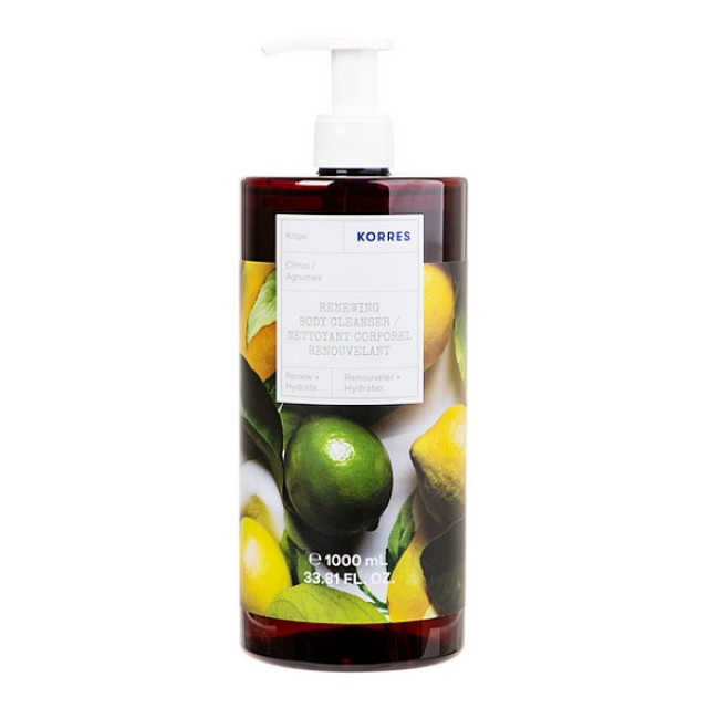 Korres Lemon Shower Gel 1000ml