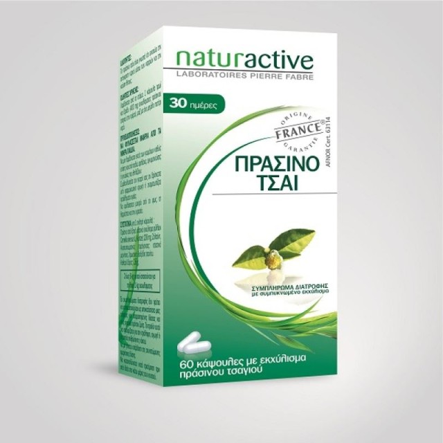 NATURACTIVE ΠΡΑΣΙΝΟ ΤΣΑΙ 60 CAPS