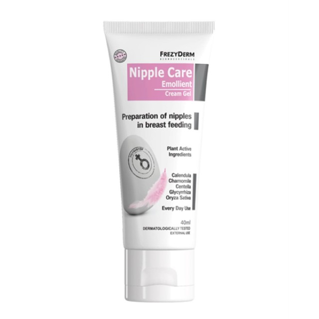 Frezyderm Nipple Care Emollient Cream Gel Emollient Cream for Nipples 40 ml