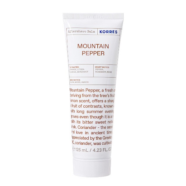 Korres Mountain Pepper Γαλάκτωμα για Μετά το Ξύρισμα 125ml