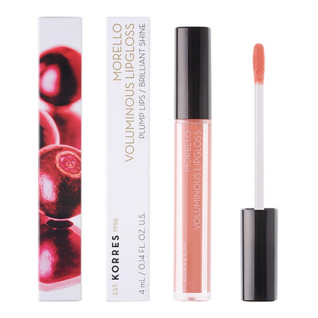 Korres Morello Voluminous Lipgloss 12 Candy Pink 4ml