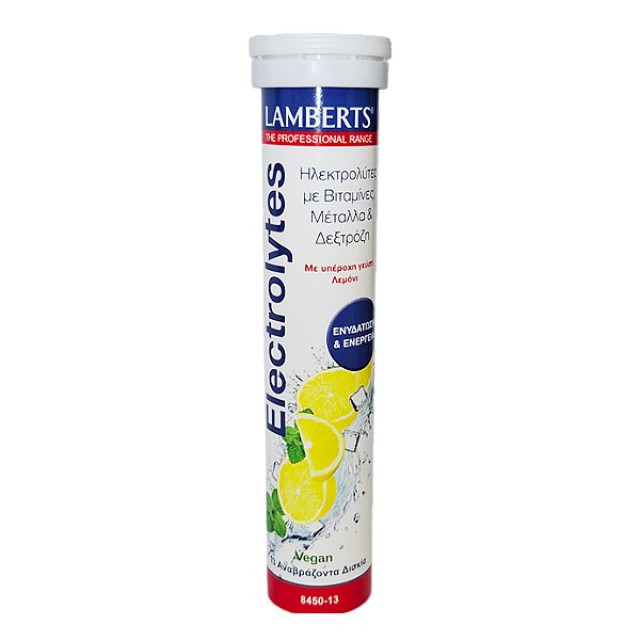 Lamberts Electrolytes γεύση Λεμόνι 13 αναβράζοντα δισκία