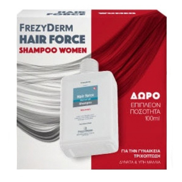 Frezyderm Hair Force Shampoo Women 200ml & 100ml
