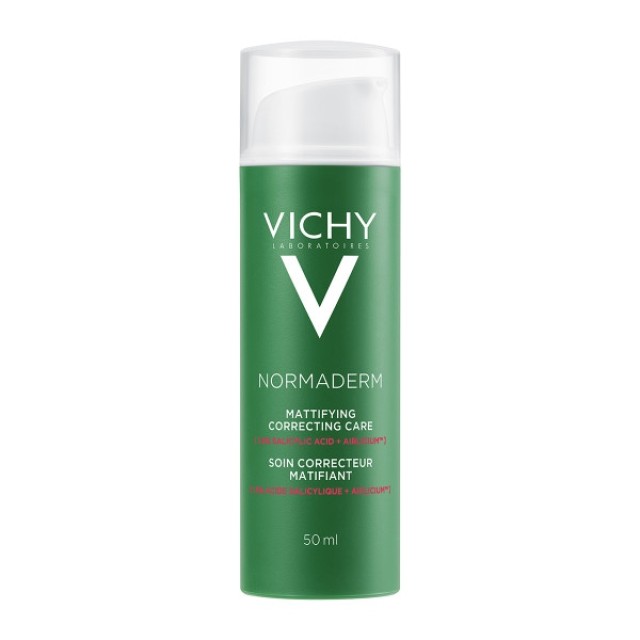 Vichy Normaderm Mattifying Correcting Anti-blemish Care Κρέμα Ημέρας 24h Ενυδάτωσης 50ml