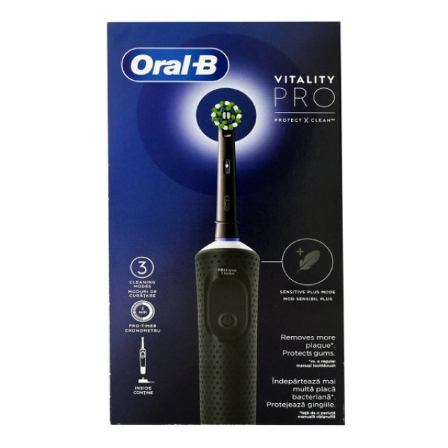 Oral-B Vitality Pro Black ηλεκτρική οδοντόβουρτσα