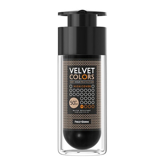 Frezyderm Velvet Colors High Cover Matte Foundation SPF50 30ml