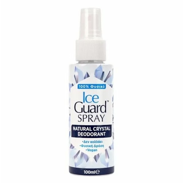 Optima Ice Guard Natural Crystal Deodorant Spray 100ml