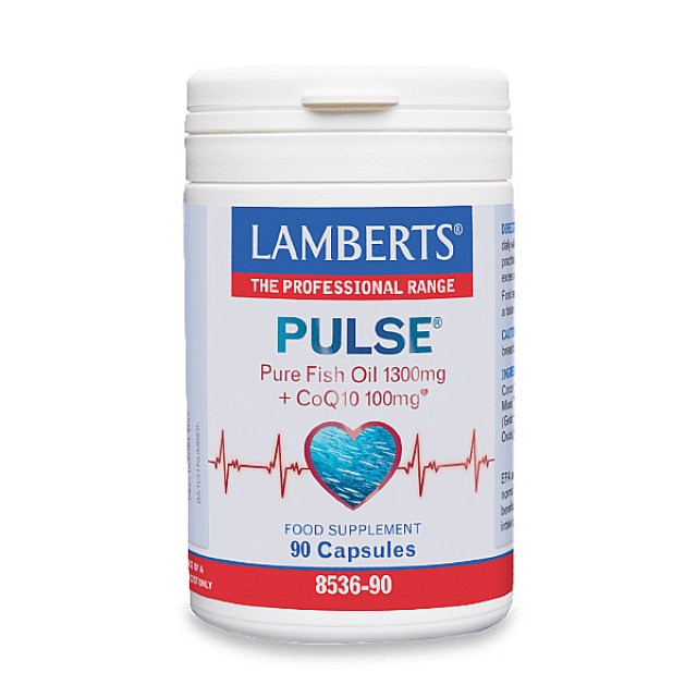 Lamberts Pulse Pure Fish Oil & CoQ10 90 κάψουλες