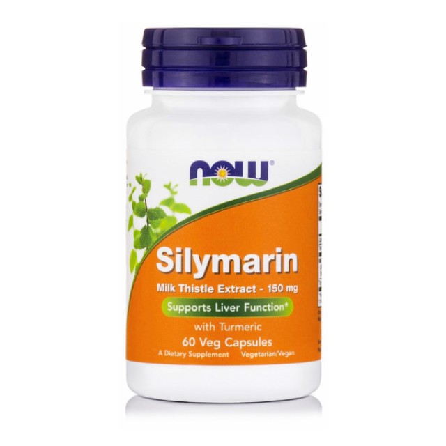 Now Foods Silymarin Milk Thistle Extract 150mg 60 κάψουλες
