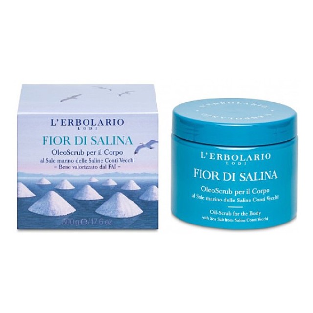 L'Erbolario Fior di Salina Scrub Σώματος 500g