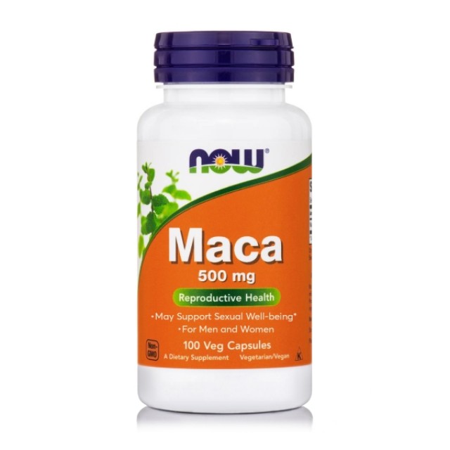 Now Foods Maca 500mg 100 κάψουλες
