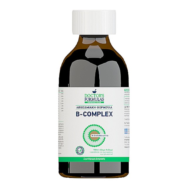 Doctor's Formulas Λιποσωμιακή Φόρμουλα B-Complex γεύση Μήλο 150ml