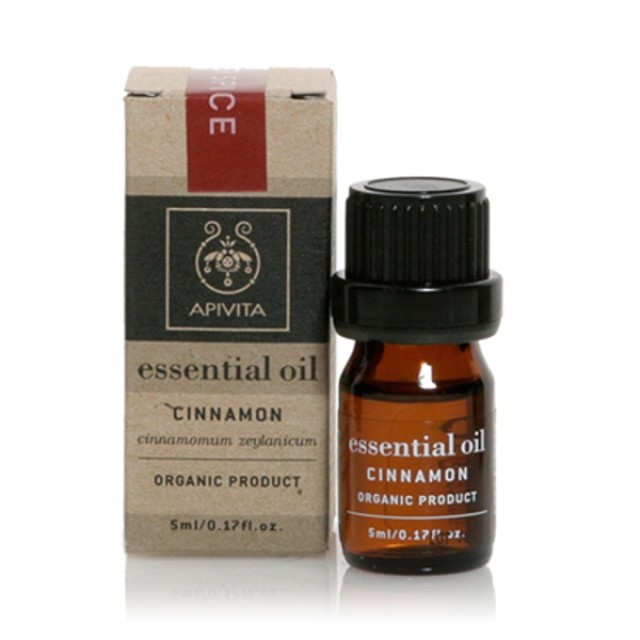 Apivita Essential Oil Cinnamon Cinnamon 5ml