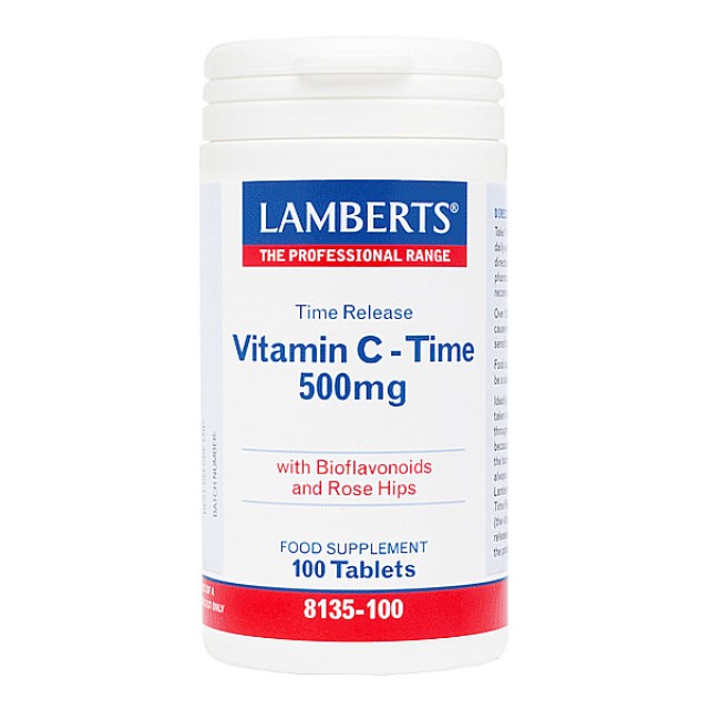 Lamberts Vitamin C Time Release 500mg 100 ταμπλέτες
