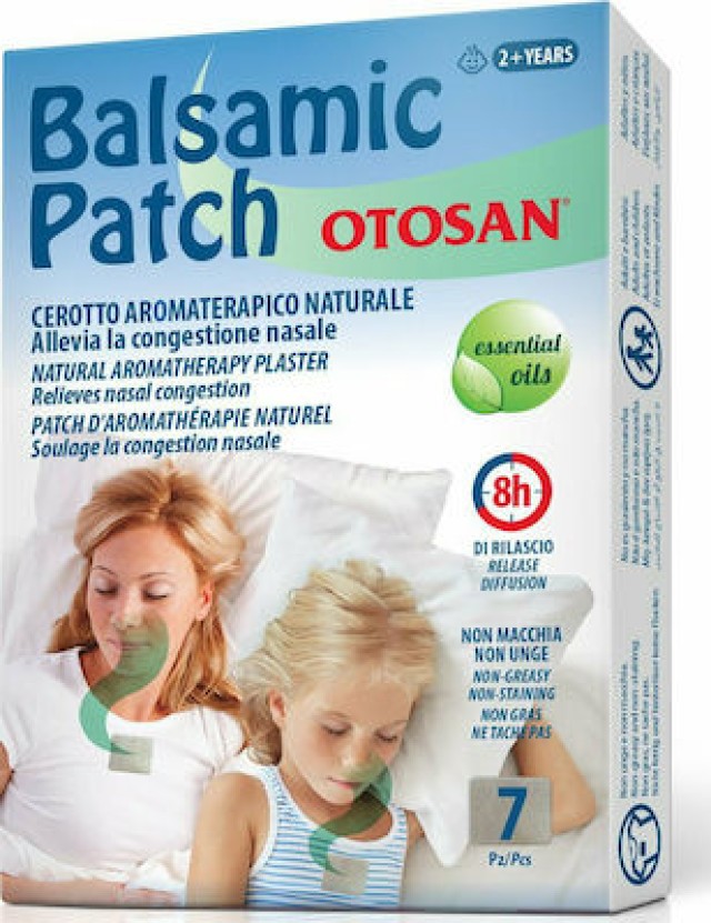 Master Aid Otosan Balsamic Patch 7τμχ Επιθέματα Αναπνοής