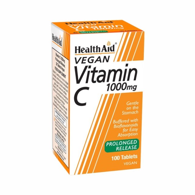 Health Aid Vitamin C 1000mg with Bioflavonoids 100 tablets