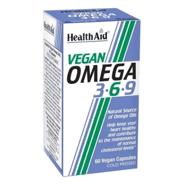 Health Aid Vegan Omega 3-6-9 60 κάψουλες