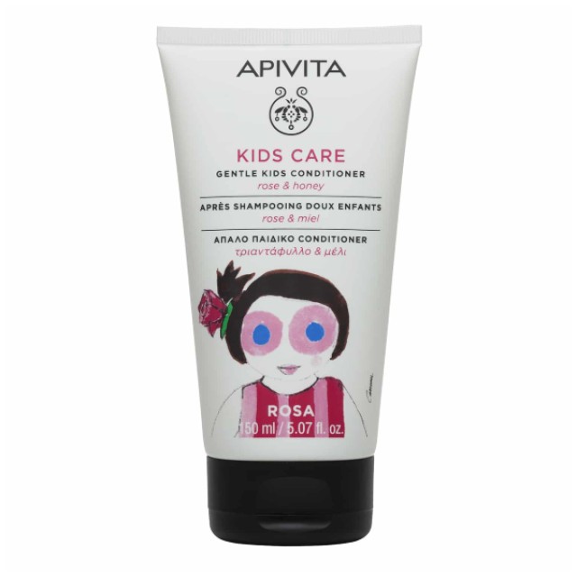 Apivita Kids Hair Conditioner Με Τριαντάφυλλο & Μέλι 150ml