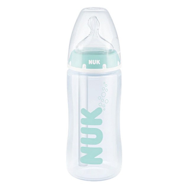 Nuk Anti-Colic Professional Μπιμπερό κατά των Κολικών με Δείκτη Ελέγχου Θερμοκρασίας 0-6m 300ml