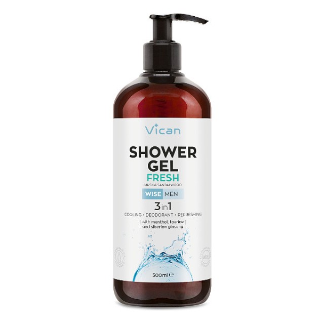 Vican Wise Men Shower Gel Fresh 500ml