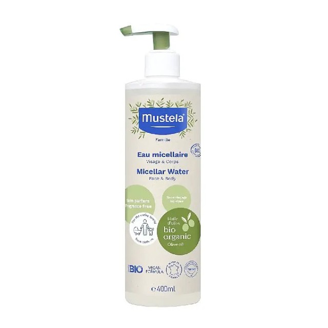 Mustela Bio Micellar Water Face & Body 400ml