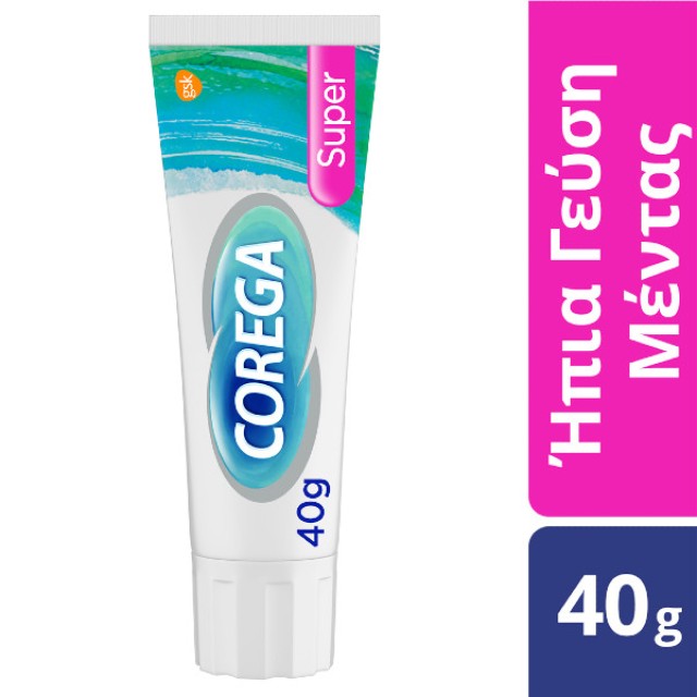 Corega Super Στερεωτική Κρέμα για Τεχνητή Οδοντοστοιχία 40g