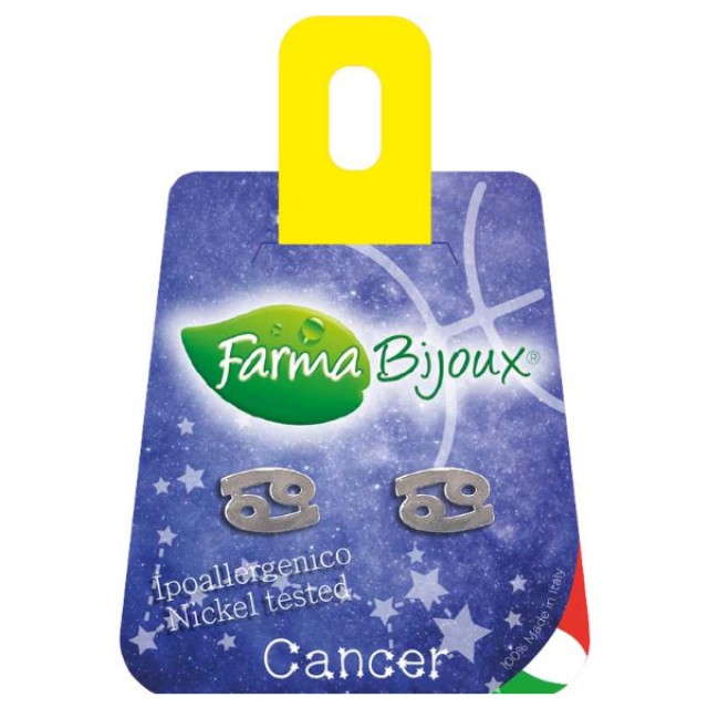 Farma Bijoux Υποαλλεργικά Σκουλαρίκια Καρκίνος