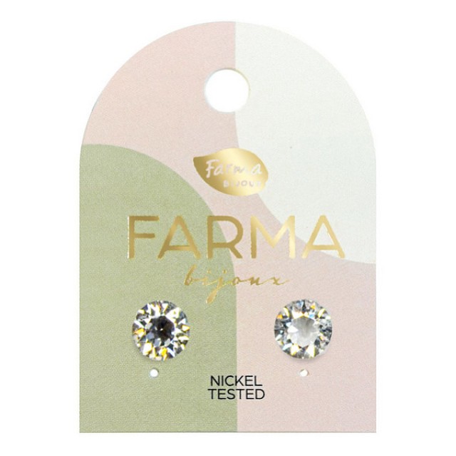 Farma Bijoux Earrings Crystals 5.3mm